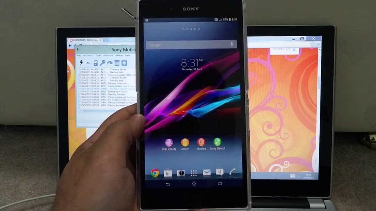 Sony Xperia Z Downgrade Lollipop Back To KitKat 4.4.4