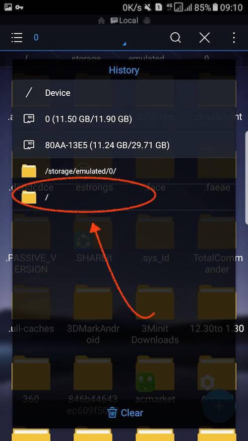 saved wifi password android no root